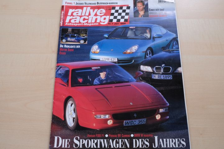 Deckblatt Rallye Racing (01/1998)
